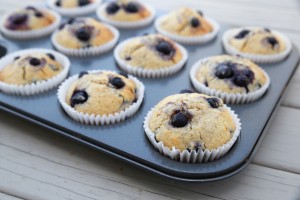 Blueberry Brain Food Muffins