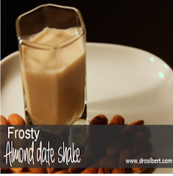 Frosty Almond date Shake