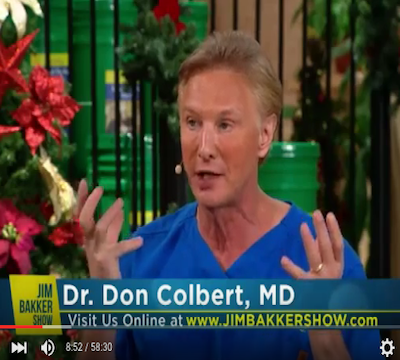 Dr. Colbert Discusses Two Great Products on National TV Show