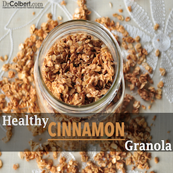Healthy Cinnamon Granola