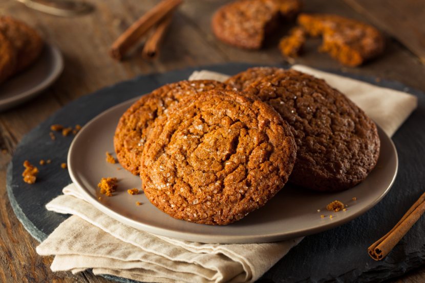 Soft and Chewy Keto Ginger Cookies