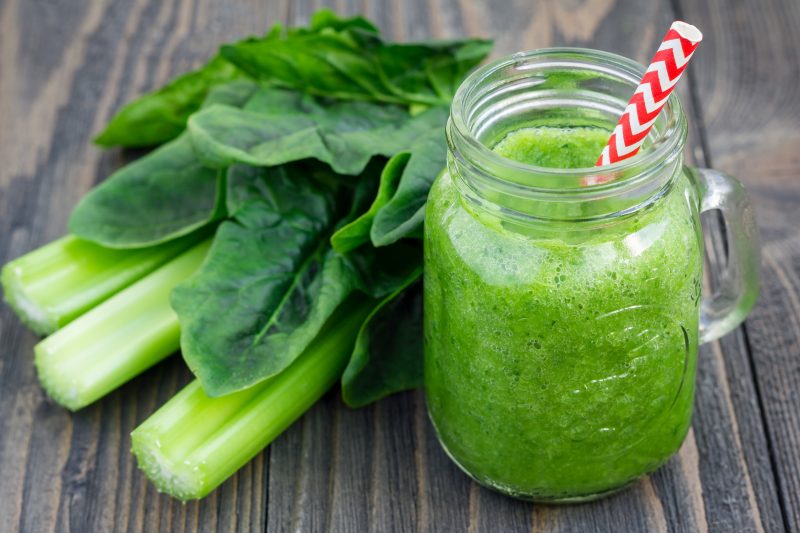 Keto Zone Anti-Bloat Detox Celery Smoothie