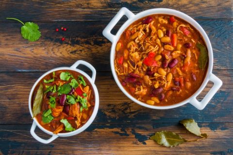 Got Turkey Leftovers? Delicious Healthy Turkey & Bean Chili and Benefits of Kidney Beans