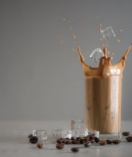 Super Metabolism Hazelnut Keto Iced Coffee Latte with MCT Oil