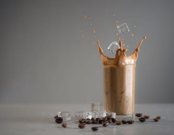 Super Metabolism Hazelnut Keto Iced Coffee Latte with MCT Oil