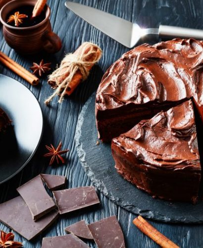 Decadent Keto Chocolate Cake for Christmas Dinner