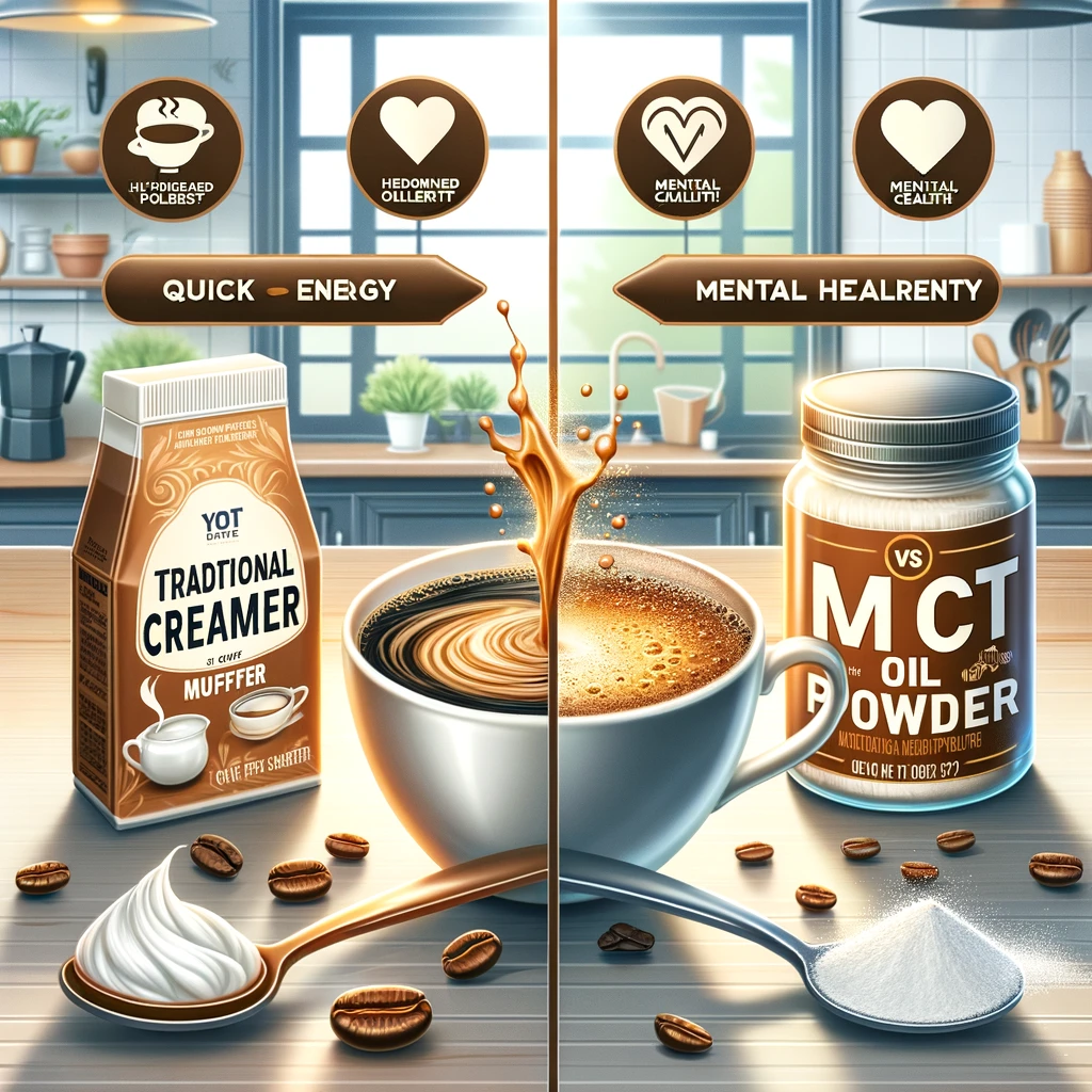 MCT Oil Powder vs Coffee Creamer