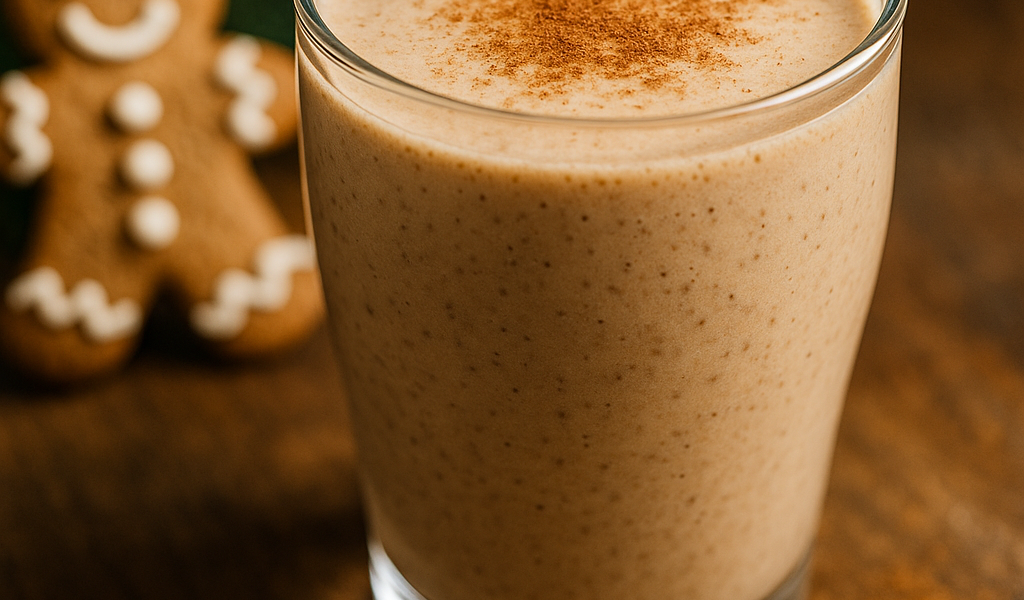 Gingerbread Holiday Smoothie