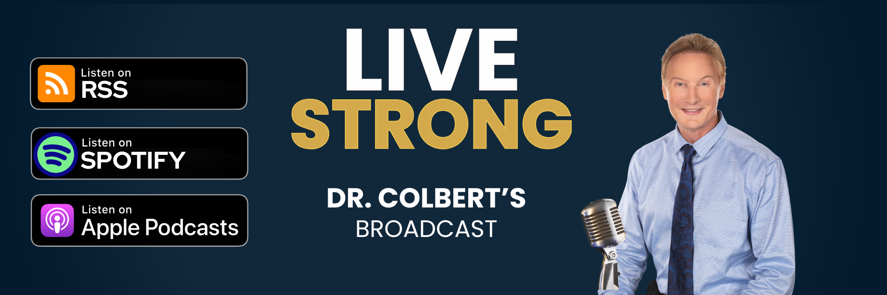 Dr. Colbert's Podcast Press Release