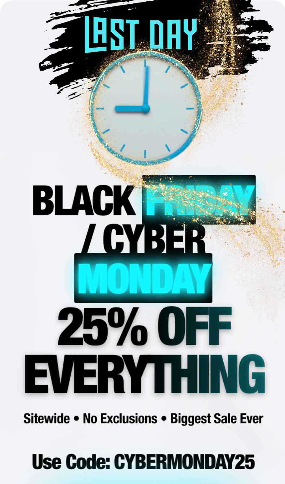 BLACK FRIDAY / CYBER MONDAY SALE 25% OFF AT DIVINEHALTH.COM