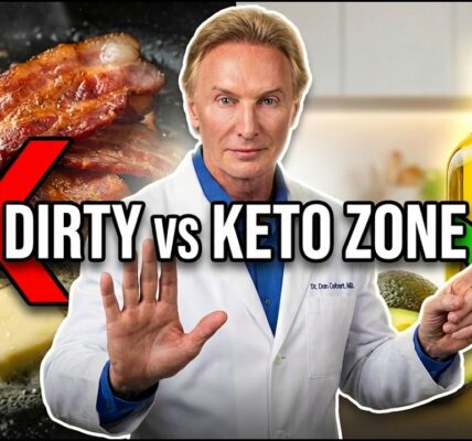 Dr. Colbert showing Dirty VS Keto Zone Image