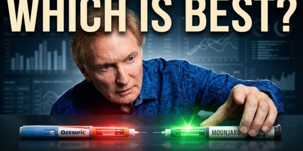 Dr. Don Colbert comparing Ozempic and Mounjaro GLP-1 injection pens