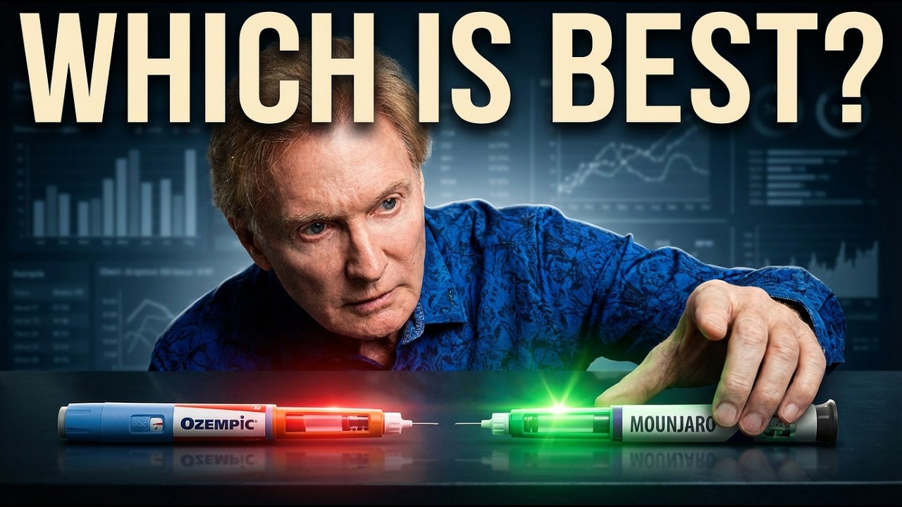 Dr. Don Colbert comparing Ozempic and Mounjaro GLP-1 injection pens